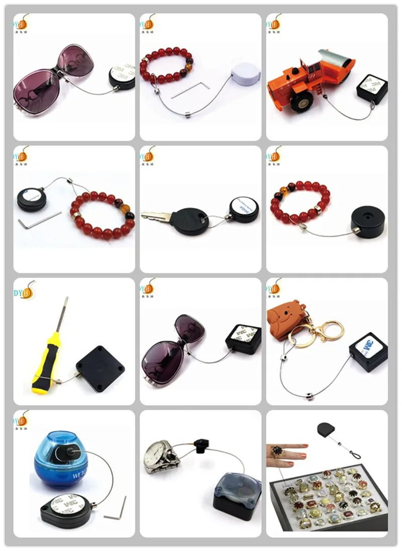 Customized Wooden/acrylic Material Security Anti Theft Ring Display For Jewelry Buy Anti Theft