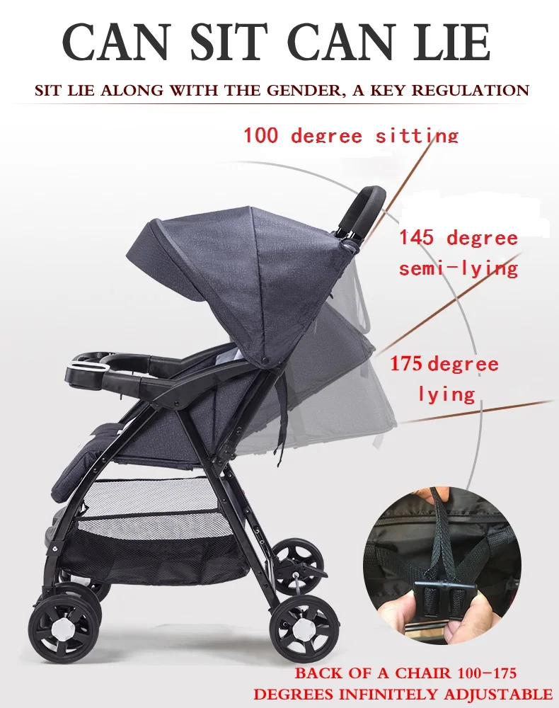 poussette super pliable