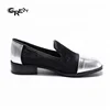 Simple And Elegant Designs Loafer Shoes Leather Block Horse Hair After Party Flats