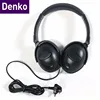 DENKO ANC 3pin plug active noise cancelling headphones for airline business and first class headset