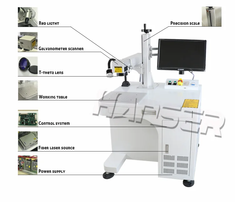 high speed cheap price laser marking machine for pvc pipe price