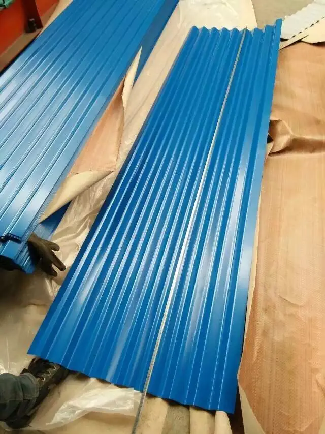 colored zinc corrugated galvanized steel roofing sheets