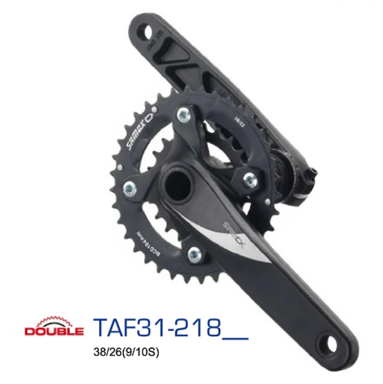 Wholesale Mtb Bike Parts Double Alloy 4arm Mountain Bikes Crankset
