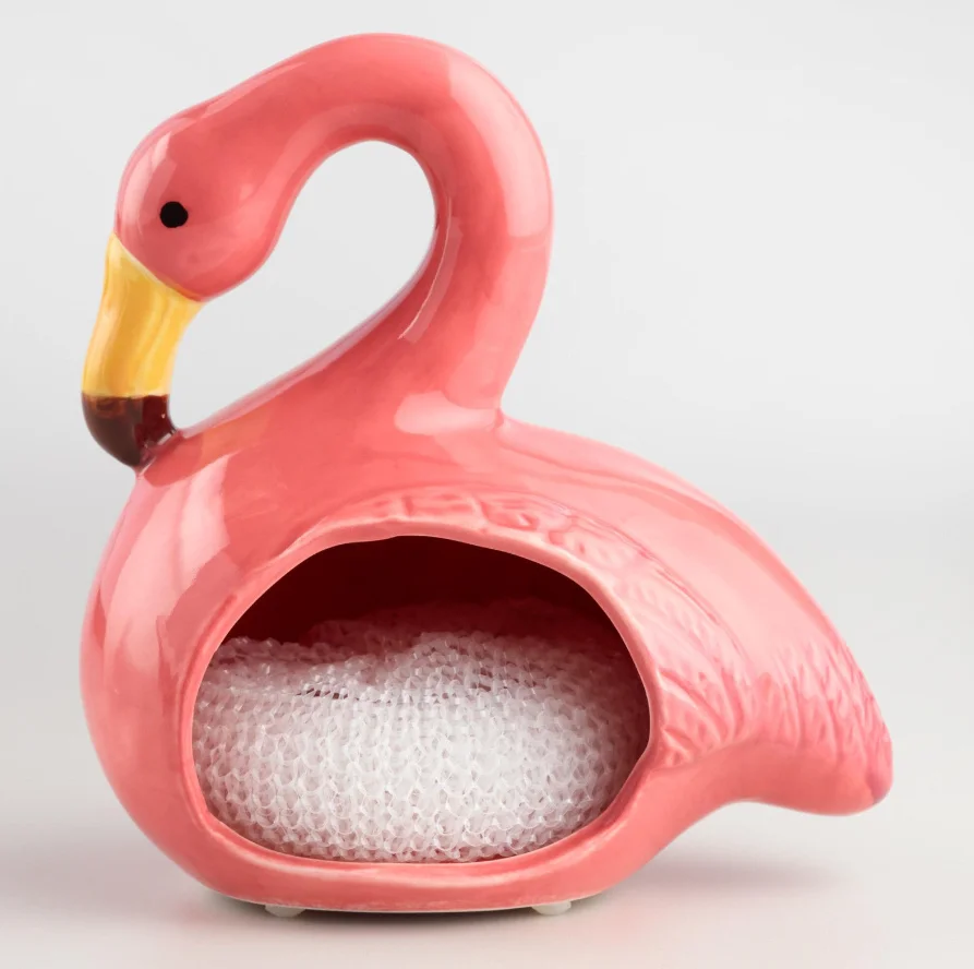 Sponge Holder,Warehouse Shark Scrubby Holder Sponge Kitchen Cute Buy