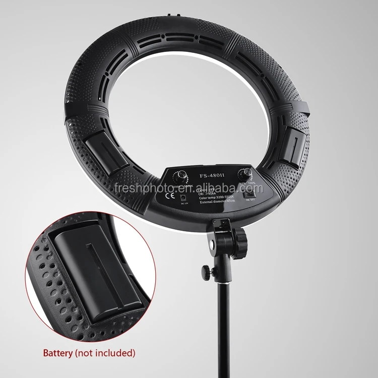 18" Dimmable 32005500k Best Buy Led Ring Light + Camera Mount + Phone