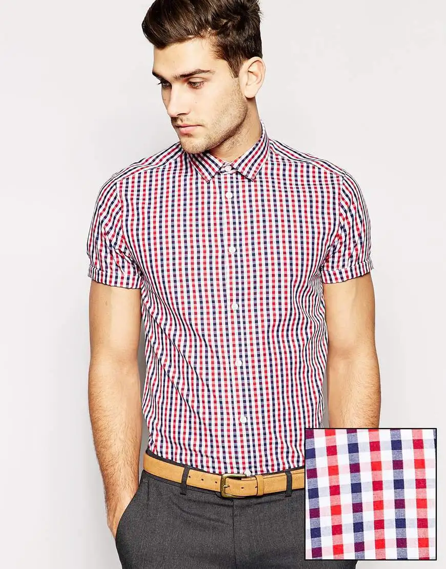 mens smart short sleeve shirts