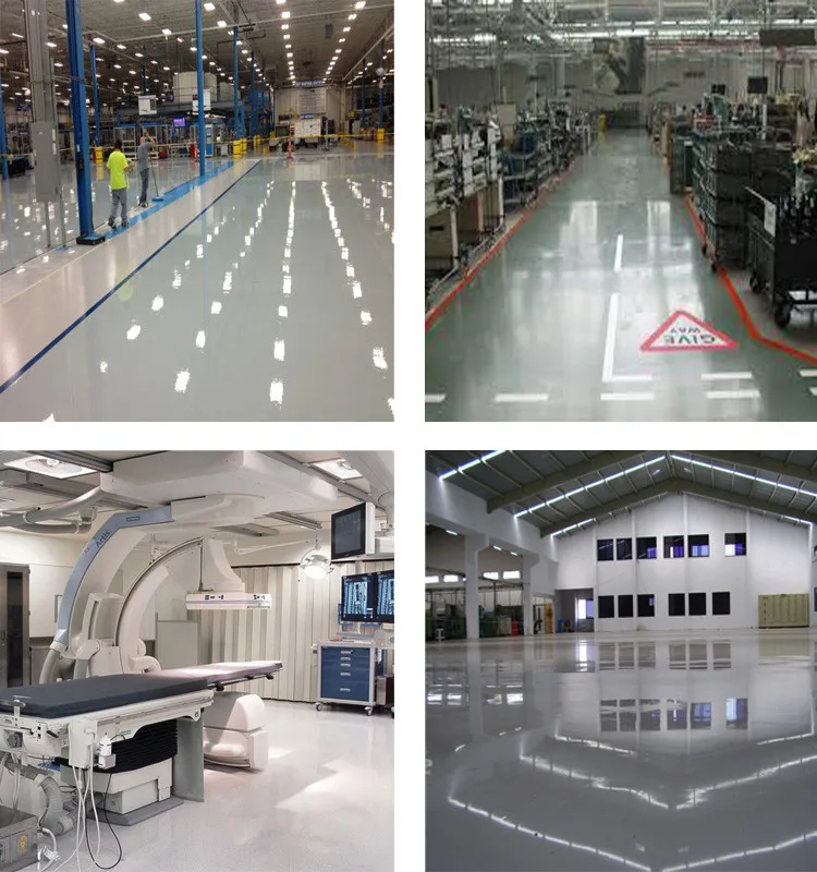 conductive spray epoxy anti static self-leveling floor coating