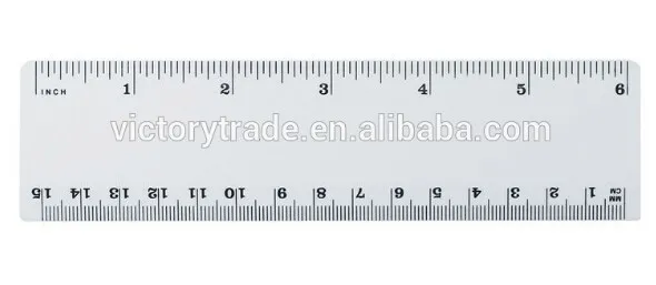 15cm plastic ruler