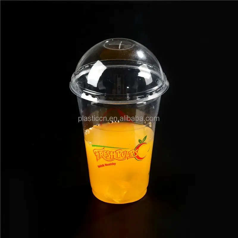 12oz Disposable Pet Clear Plastic Smoothie Cups – EcoQuality Store