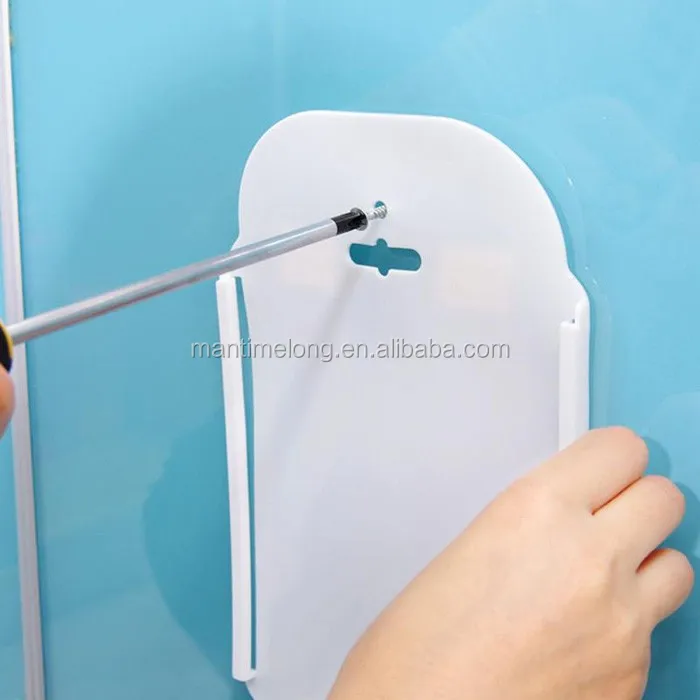 Home Useful Wall Mount Plastic Carrier Bag Storage Container Holder