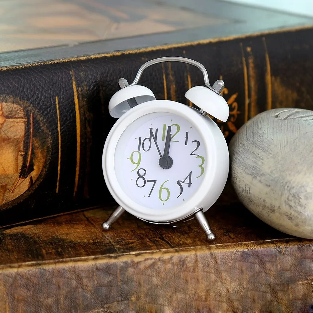 Hot Selling Metal Mini Alarm Clock With Ag13 Battery Buy Mini Metal