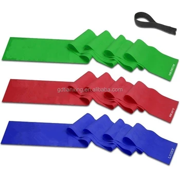 Clear Rubber Bands Plastic Arm Resistance Exercise Bands - Buy Plastic ...
