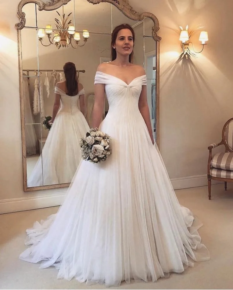 2019 latest wedding gown