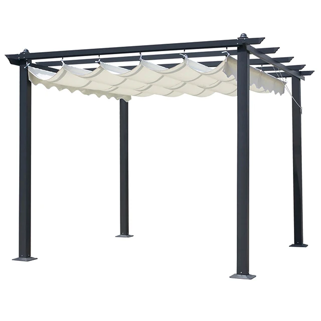 Viral Videos & Demos On Outdoor Aluminum Pergola Gazebo With ...