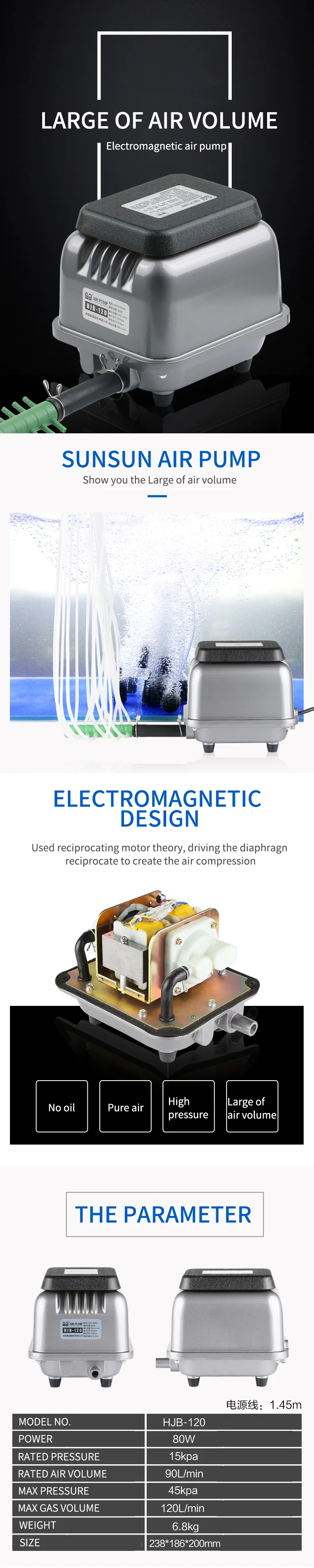 Aquarium Electrical High Volume Air Pump Buy Aquarium Oxygen