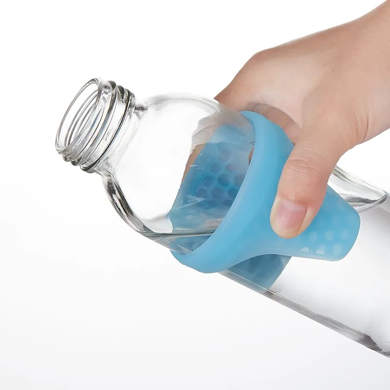 Silicone Bottle Cover Heat Resistant Antislip Food Grade Various