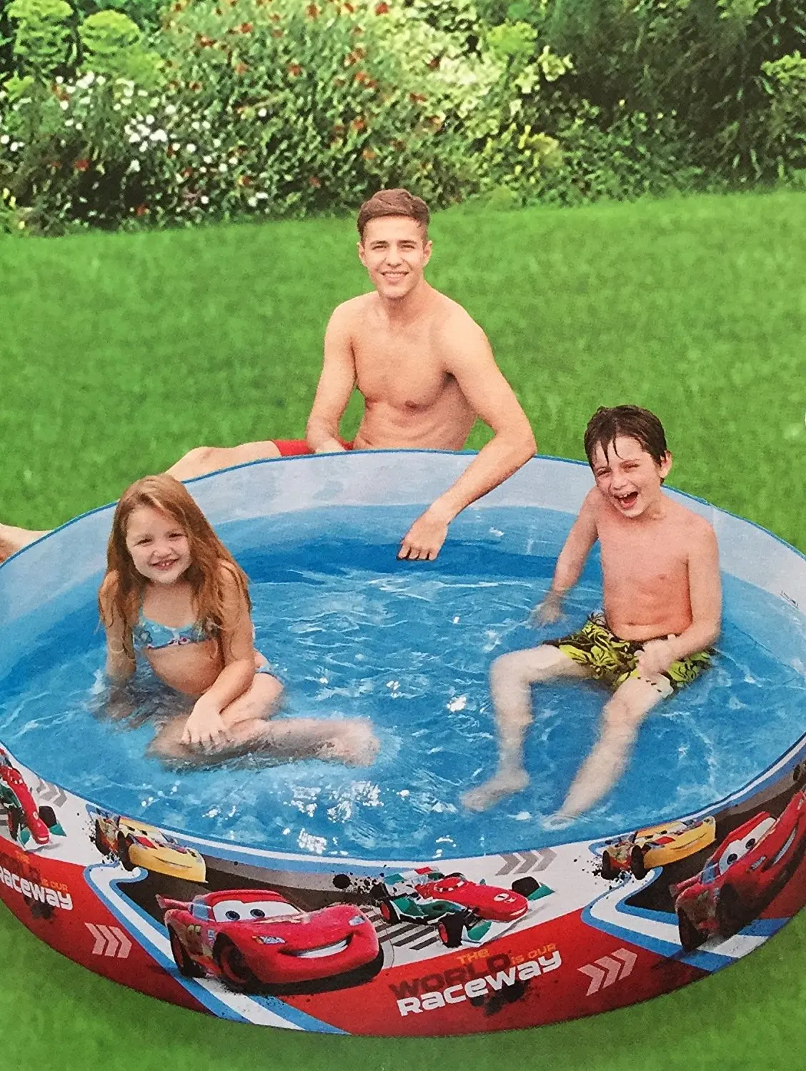 lightning mcqueen inflatable pool