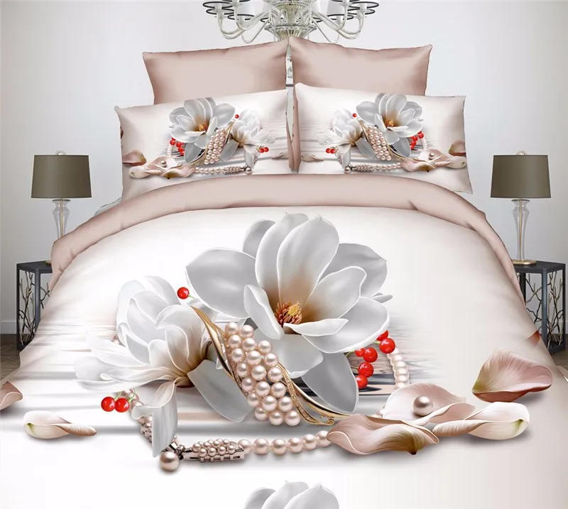 Oceanic Design 3d Printing Bedding Set/bedsheet/bed Linen Buy 3d Bed Sheet,3d