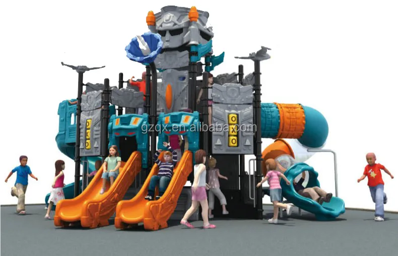 Giant Robot Style Outdoor Commercial Indoor Playground Equipment Used