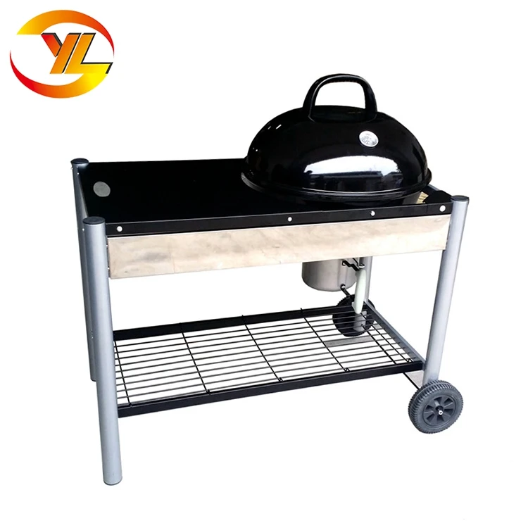 Party Large Table Trolley Kettle Heavy Duty Bbq Barbecue Grill Buy