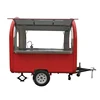 Multifunctional customizable popular Street food trailer/food truck/fast food van