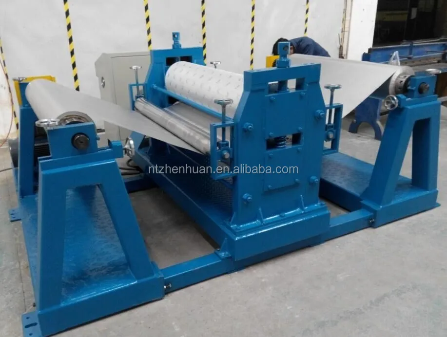 Automatic Aluminium Foil Embossing Machine For Freezer Buy Aluminum