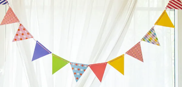 2015 Seksi Jual Warna-warni Happy Ulang Tahun Bendera 