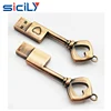 Metal key USB Drive Flash Car Key Chain Usb Pen Drive 4GB 8GB 16GB
