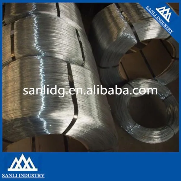 High tensile strength zinc coated steel wire from China factory