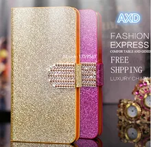 New Arrives Shiny Glitter Leather Flip Phone Case Cover For Samsung Galaxy Core Prime G360H With Card Holder And Stand