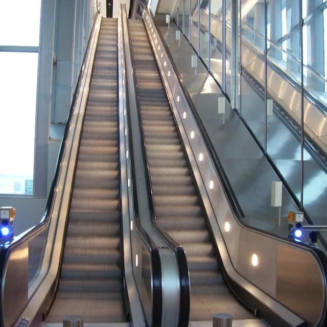 indoor residential escalator