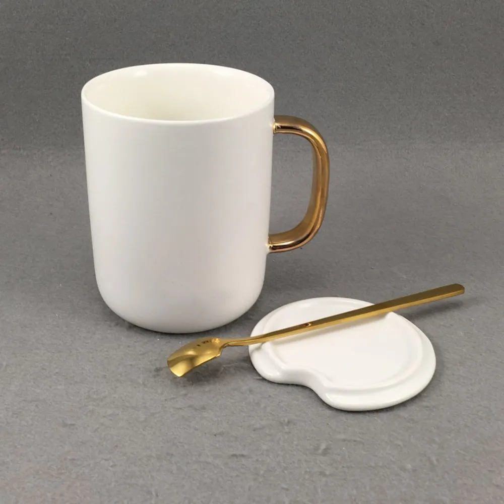 Europe Style High Quality 12 Oz Porcelain Coffee Mug With Lid Buy