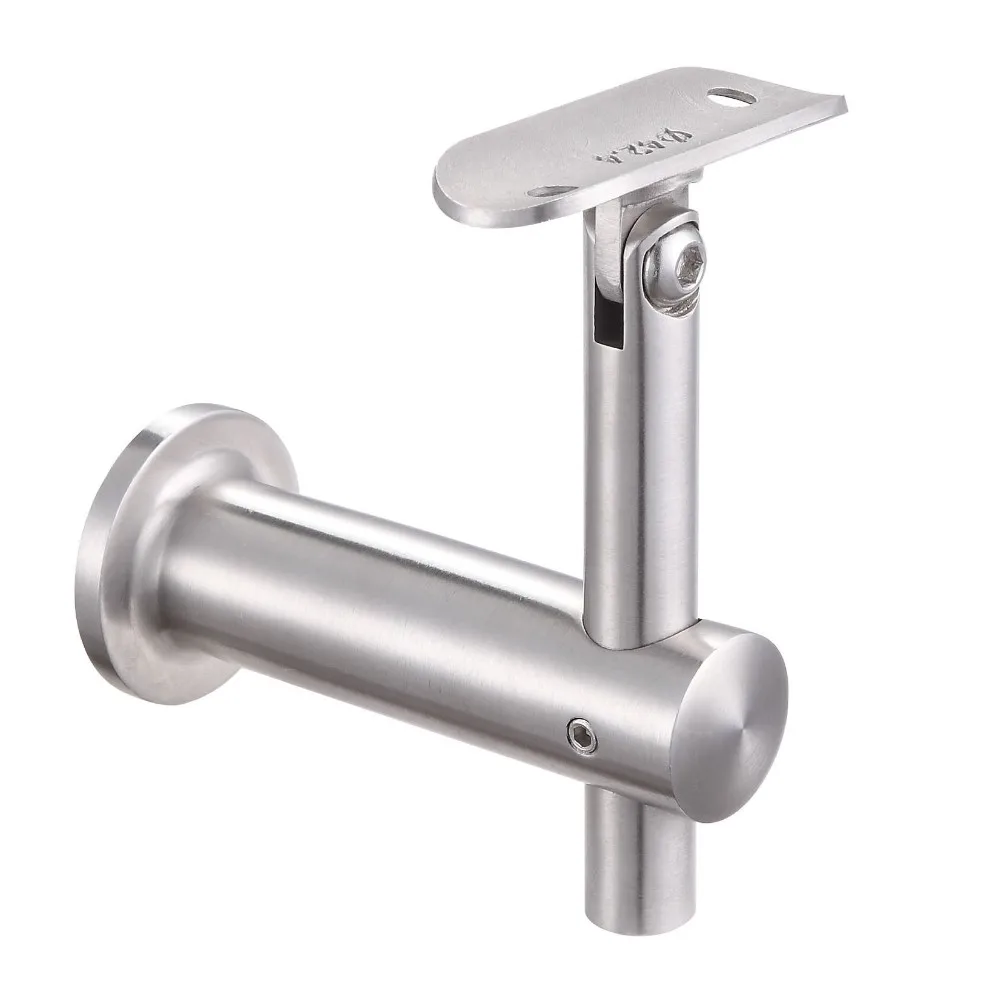 Adjustable Glass Railing Fixing Bracket For Connecting Round Tube And