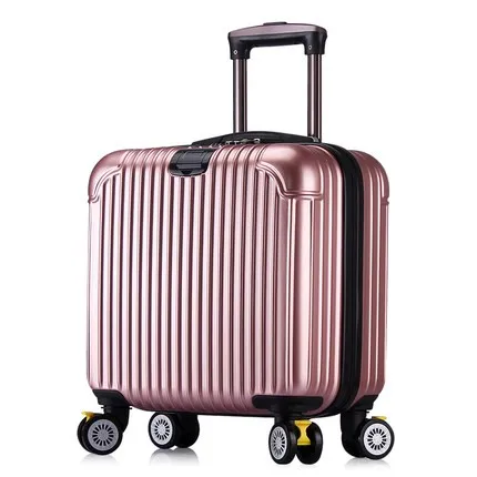 18 Inch Cabin Trolley Luggage Aluminum Suitcase Travel - Buy Suitcase ...