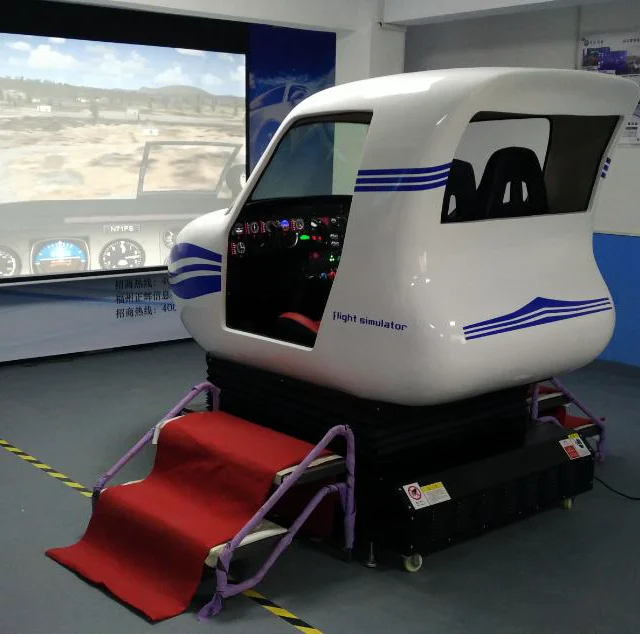 Dynamic 2-Seat Flight Simulator for Training - Ideal for Flight ...