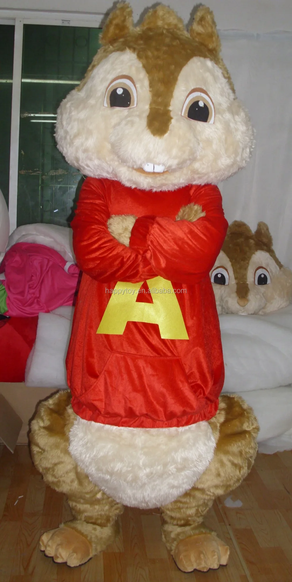 Hi Ce Hot Sale Used Cheap Cartoon Character Alvin Chipmunks Mascot