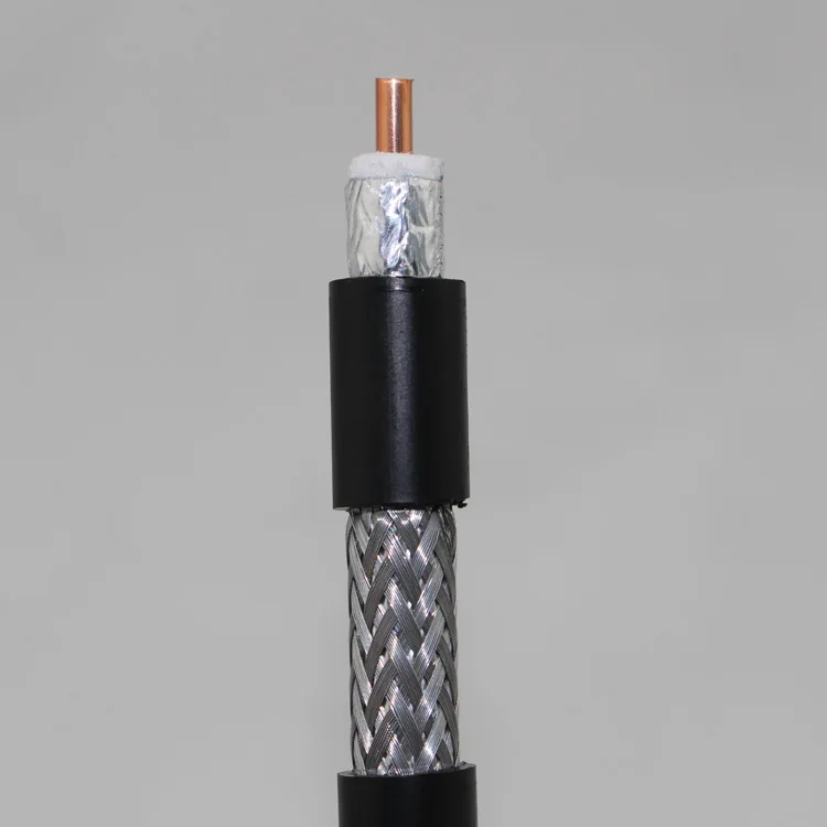 Light Weight Great Flexibility Rg11 75ohm Flat Best Coaxial Tv Cable
