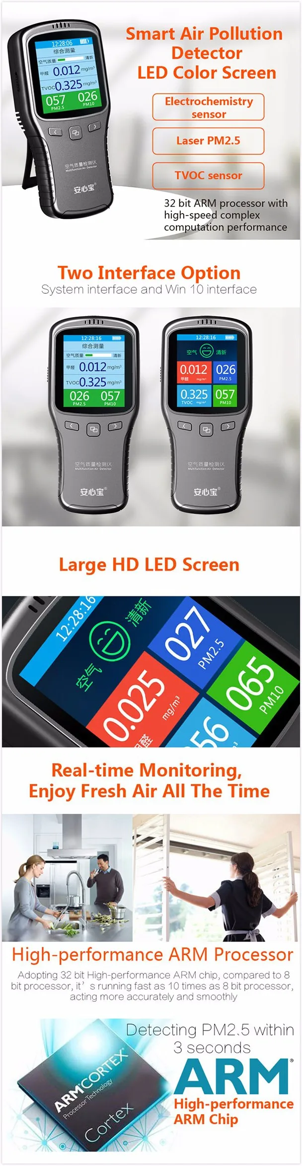 Wp6912 Portable Odor Detector For Industry Buy Portable Odor Detector