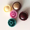 Green plastic raw material made plastic doll parts custom order supply one piece customize on line