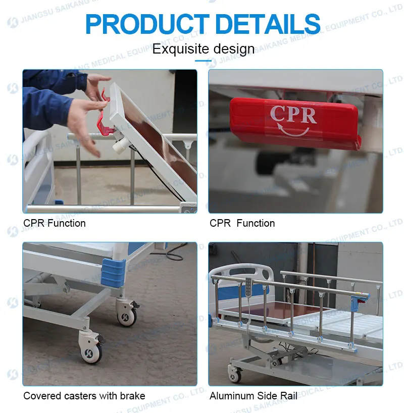 Sk0054 Used Adjustable Electric Hospital Medical Beds With Abs