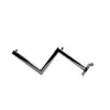 Easy to use High Quality Plastic Hook Display Stands supermarket steel commercial display hooks