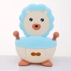 Popular infant toilet cute lion safety children product for potty training