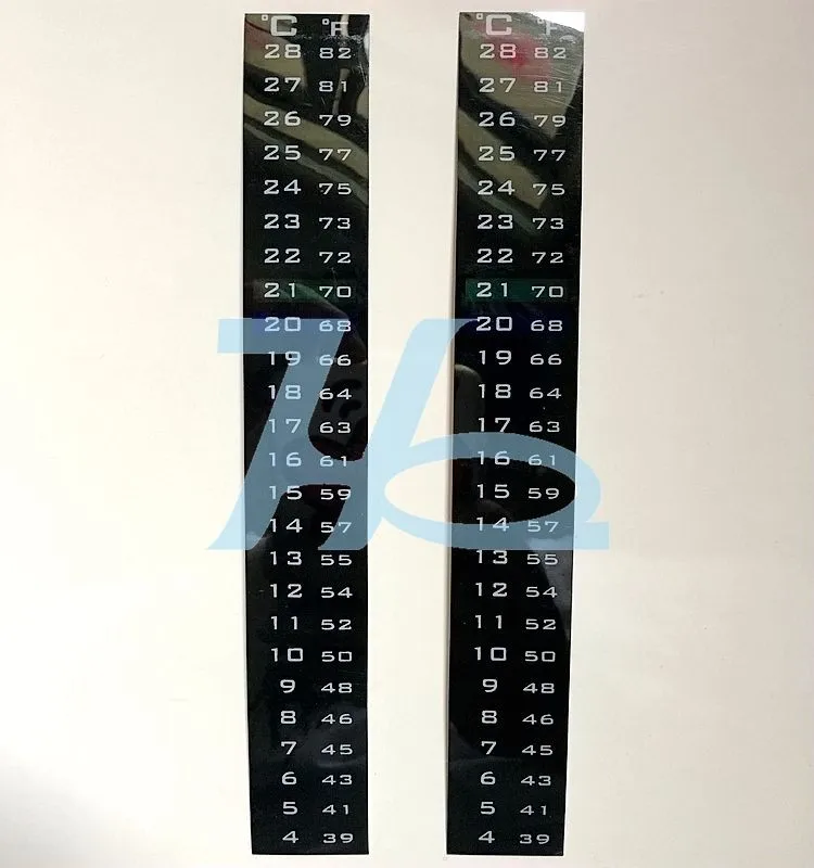 Room Strip Liquid Crystal Thermometers Temperature Strips Buy Liquid