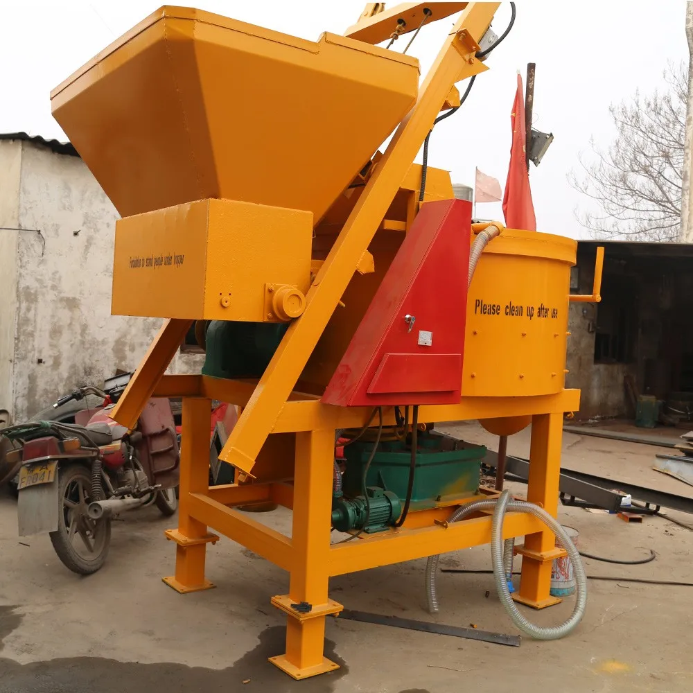 High Capacity Jw Ready Mix Sticky Concrete Equipment 1000l Virtical Pan