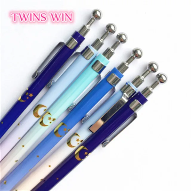 Top Grade Multicolor Thin 0.5mm Plastic Korean Mechanical Pencils 097