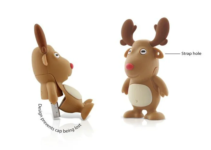 New business ideas Christmas cartoon character USB Memory Drive 8GB usb flash drive - ANKUX.COM