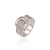 13349 Xuping 6 gram gold ring,ladies finger ring,saudi arabia white gold ring design