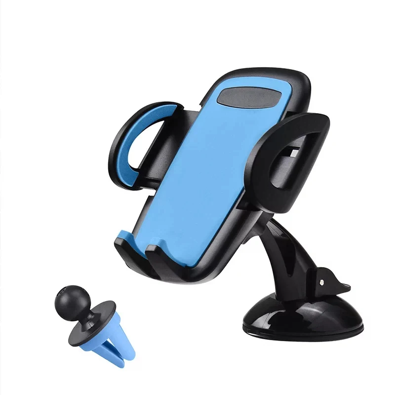 Hot selling 360 Degree Universal 3 in 1 Mobile Cell Phone Car Holder;windshield and dashboard air vent mount car holder