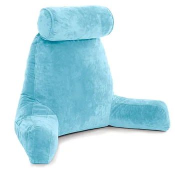 E234 Big Reading Bed Rest Pillow Sitting Up Tall Memory Foam