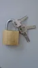 Brass painted moon key better security 32mm Yalian Padlock